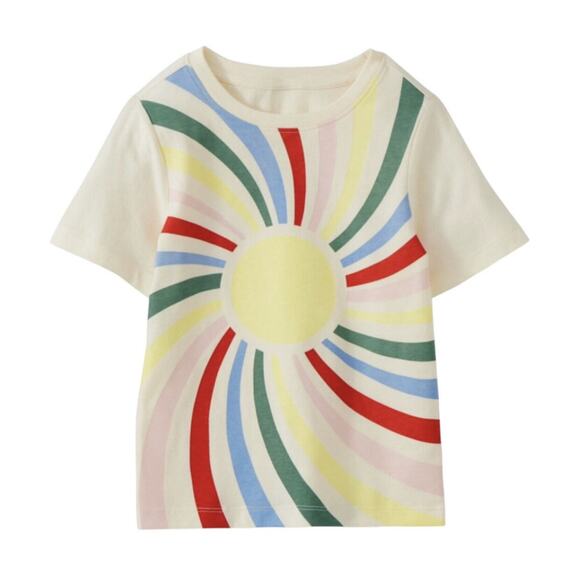 🆕 Hanna Andersson NWT Sun Graphic T-Shirt. Size 10 - Picture 1 of 2